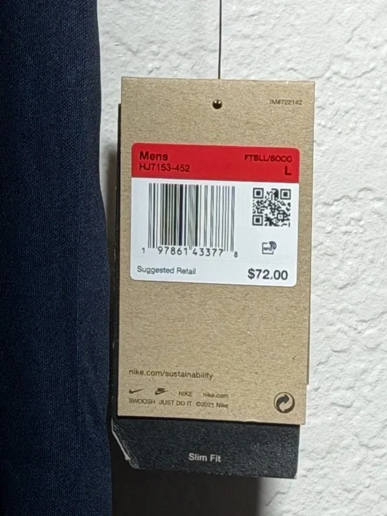 Nike Pumas UNAM Blue and Black Checkered Home Jersey - Picture 4 of 4